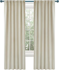 Deconovo Blackout Curtains, Thermal Insulated, W42 x L72 2 Panels, Back Tab by Deconovo