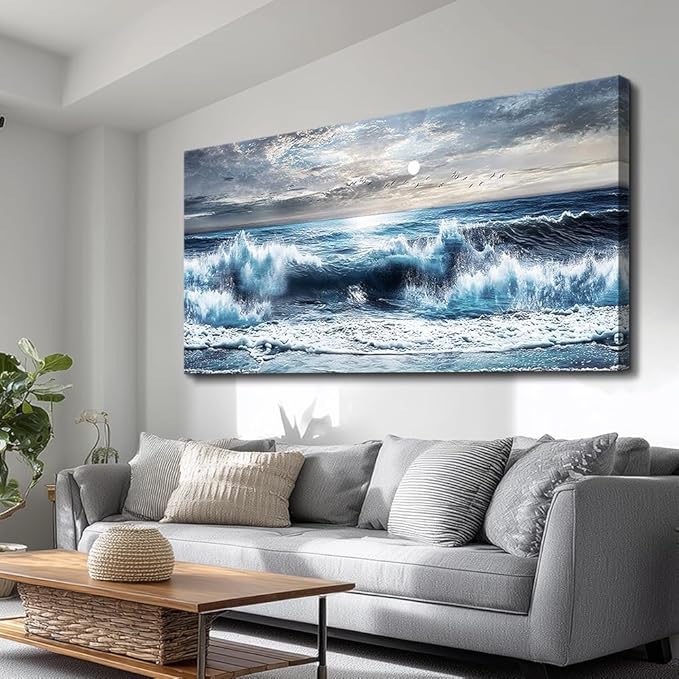 ERQINHUA Large Canvas Wall Art For Living Room Wall Decor For Office Bedroom - Image 3