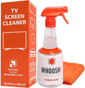 WHOOSH! Pro 16.9 fl oz Refillable TV Screen Cleaner & Microfiber Cloth by WHOOSH