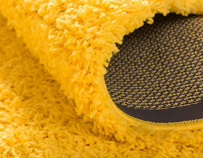 Unique Loom Solid Shag Collection Area Rug - Image 6