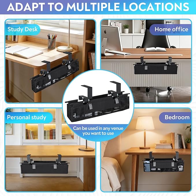 Under Desk Cable Organizer - Image 7