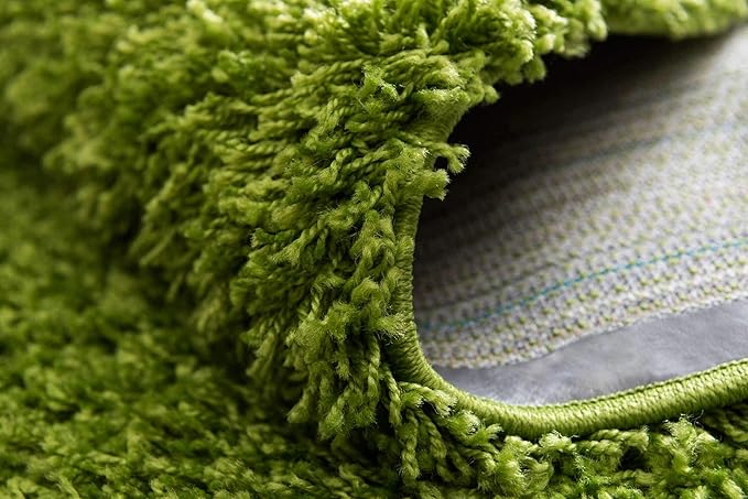 Unique Loom Solid Shag Collection Area Rug - Image 6