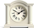 JONES CLOCKS® Kensington Mantel Clock | Classic Arch top Clock | Pale Cream | by JONESCLOCKS