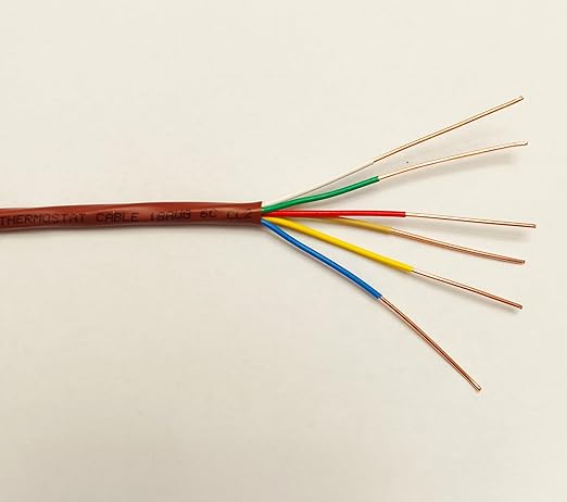 Eastwire 18/6 50ft Thermostat Wire- Brown - Image 3