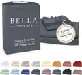 Bella Coterie Luxury Bamboo Viscose Twin XL Size Sheet Set | 100% Organically by BC