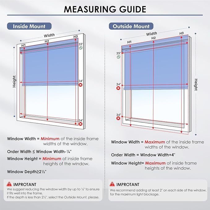 Motorized Blinds with Remote Control【Solar Panel Included】 Tin Grey, 33¾"W*72" H - Image 7