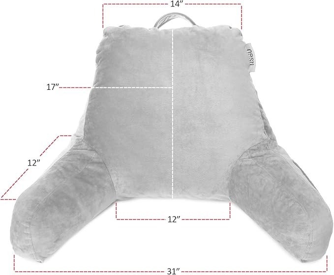 Nestl Reading Pillow with Shredded Memory Foam, Designed - Image 6