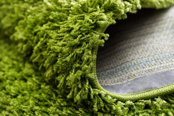 Unique Loom Solid Shag Collection Area Rug - Image 6