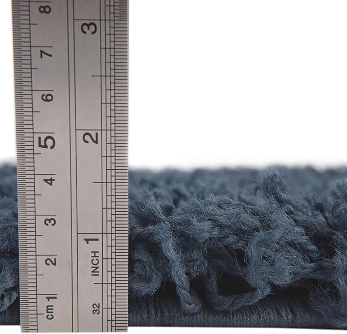 Unique Loom Solid Shag Collection Area Rug - Image 10