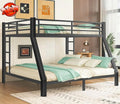 Higher Quality & Stronger Heavy Duty Metal Bunk Bed Frame Queen Over King Size by Unknown