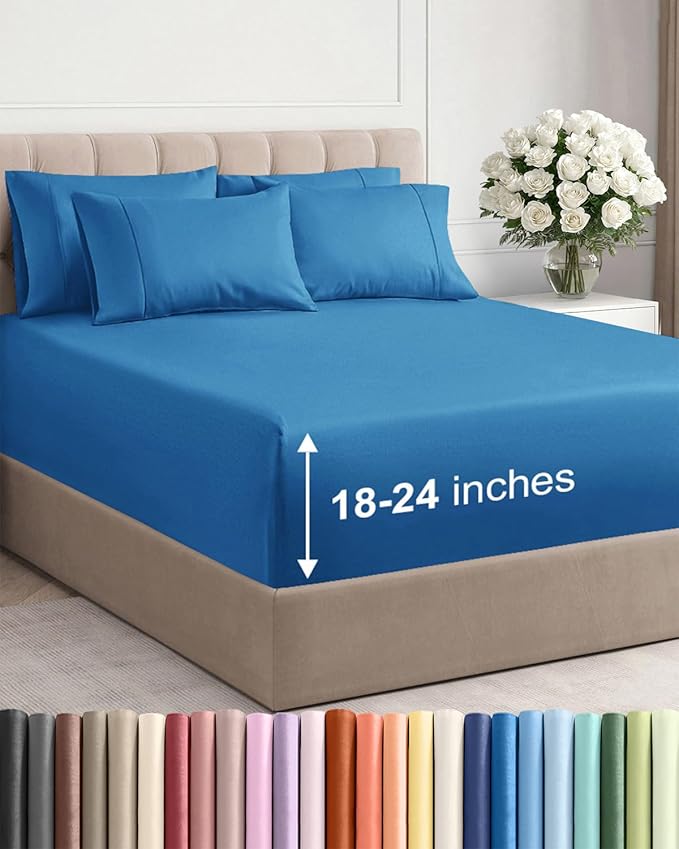 Extra Deep Cal King Sheet Set by CGKUnlimited