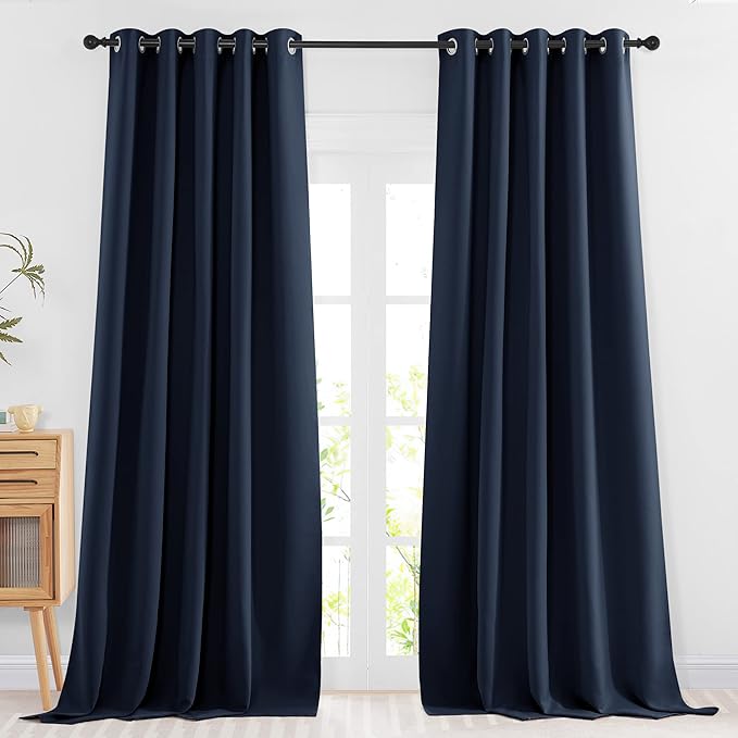 NICETOWN Blackout Living Room Curtains 102 inches Long by NICETOWN