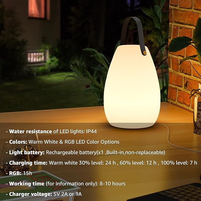 uuffoo Portable Outdoor Table Lamp - Image 6