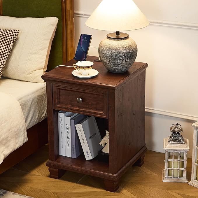 SAVOR LIFE Farmhouse End Tables Living Room - Image 8