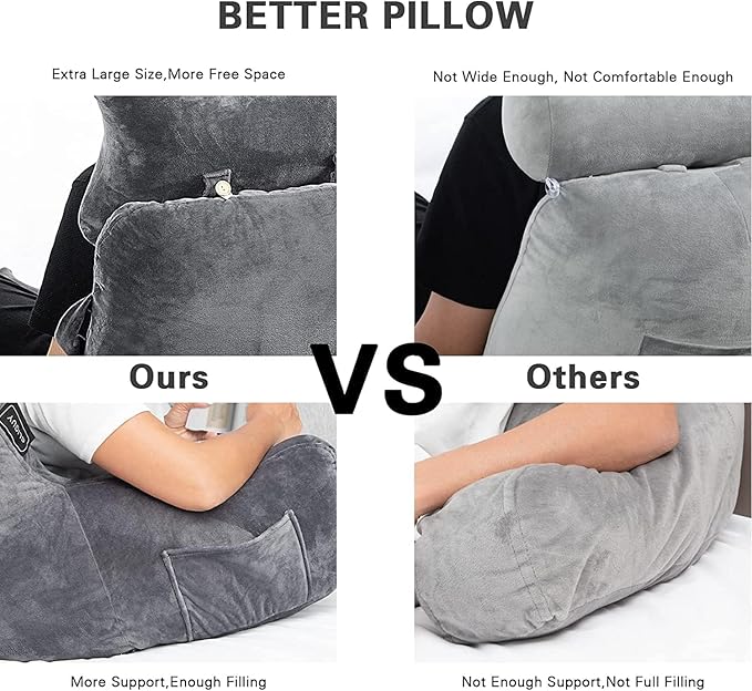 SLIGUY Reading Pillow-Bed Rest Pillow - Image 4