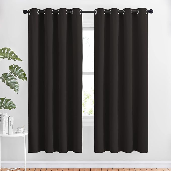 NICETOWN Blackout Curtain Panels 72 inches Length by NICETOWN