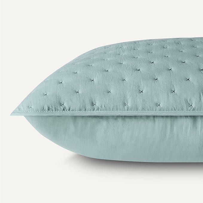 Amazon Basics Brushed Microfiber Quilt Set, Extra Soft - Image 5