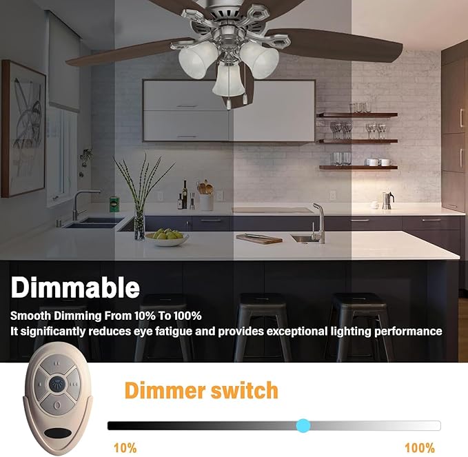 Universal Ceiling Fan Remote Control Kit Replacement - Image 5