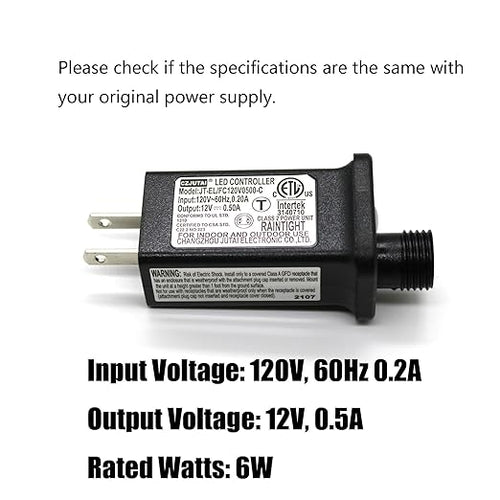 2 Pcs 8 Mode Light LED Transformer 12V LED Controller Class 2 Power Supply - Image 2