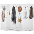 Babion 6 Panel Pegboard Display, Freestanding Folding Privacy Screens by BabionDecorateYourhome