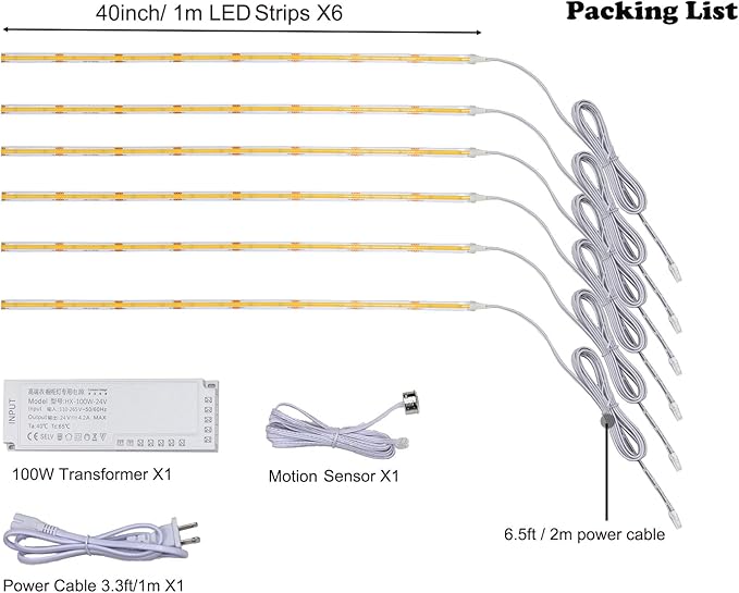 Under Cabinet Light, 1200 Lumen, Daylight 6500K. - Image 2