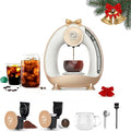 Single Serve Coffee Maker, Fast Brew in 2 minutes, Stylish＆Compact Design by iCafilas