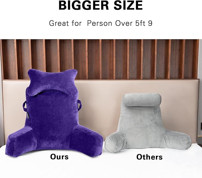 Reading Pillow-Extra Large 31" Bed Rest Pillow - Image 3