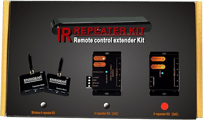 IR Repeater Kit, ir Repeater System，IR Remote Control Extender .Supports up to - Image 6