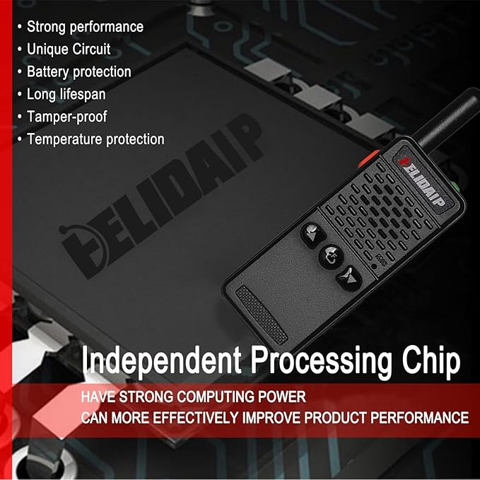 ELIDAIP T-M2 Super Mini Walkie Talkies - Image 6