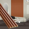OUZUGIE WPC Acoustic Slat Wall Paneling, Living Room, TV Background, Study Room by OUZUGIE