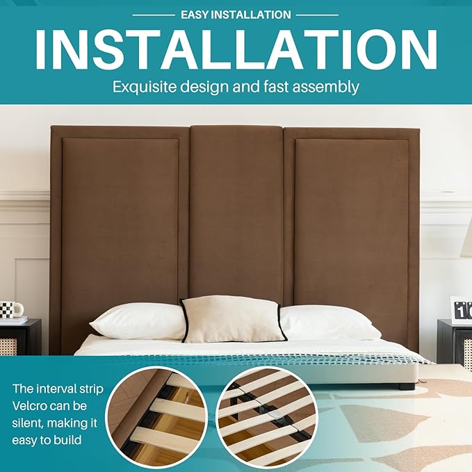YUHUASHI Queen Size Bed Frame - Image 7