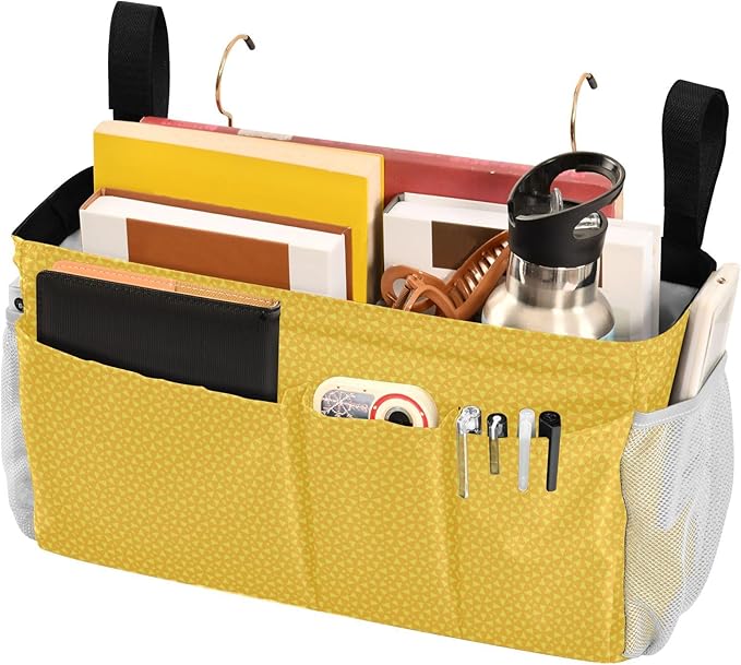 Bedside Caddy Hanging Bunk Bed Caddy Bed Organizer Hanging Pocket - Image 3