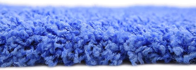 Unique Loom Solid Shag Collection Area Rug - Image 9
