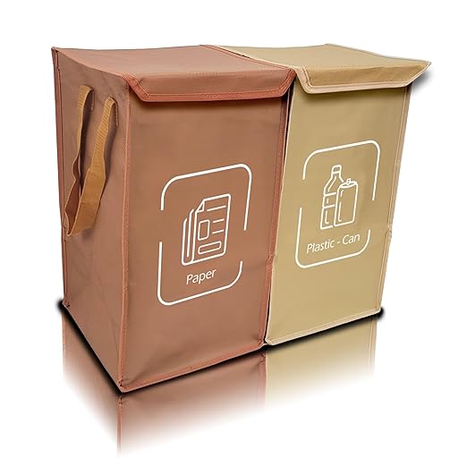 NYIKA - Recycling Organizer - Reusable Recycling Bags - Recycling Sorter - by NYIKA
