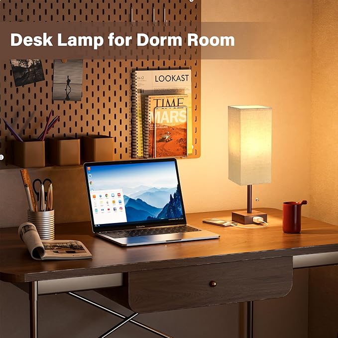 Bedside Lamps for Bedroom Set of 2 - Image 6