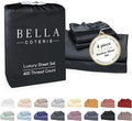 Bella Coterie Luxury Bamboo Viscose Full Size Sheet Set | 100% Organically by BC