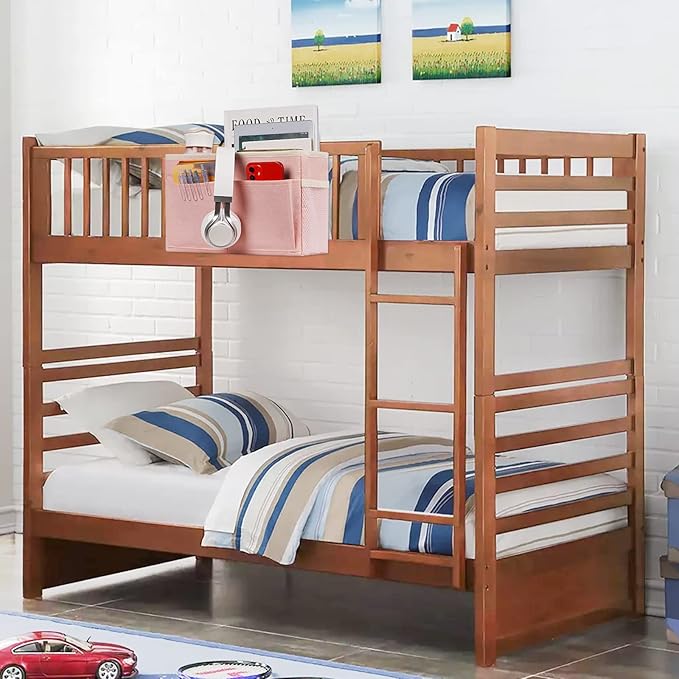 Retyion Bedside Caddy Bedside Storage Organizer Hanging Bunk Bed Dorm Room - Image 4