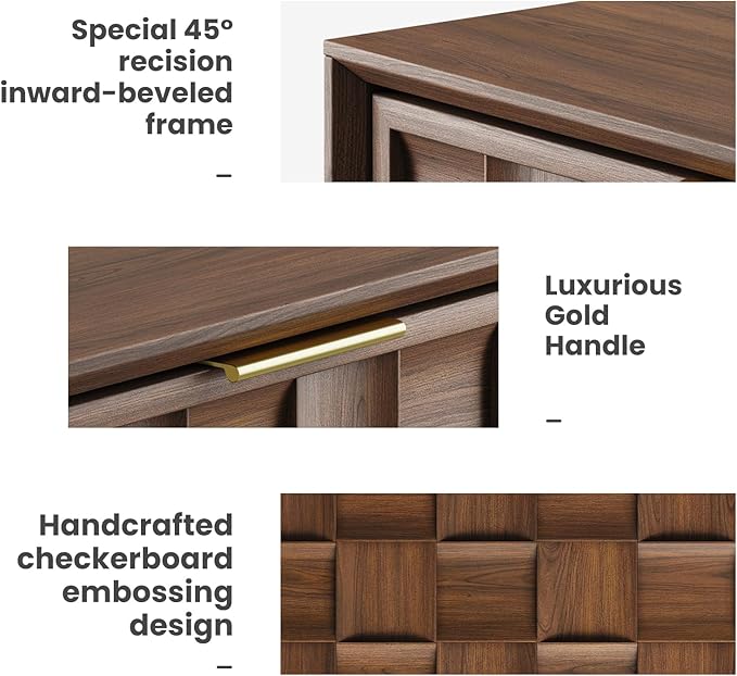 COLAMY Night Stand Set of 2, Nightstand - Image 6