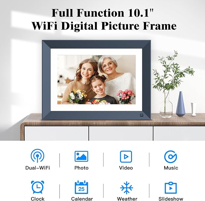 10.1-inch Digital Picture Frame Smart-Photo-Frame - Image 5