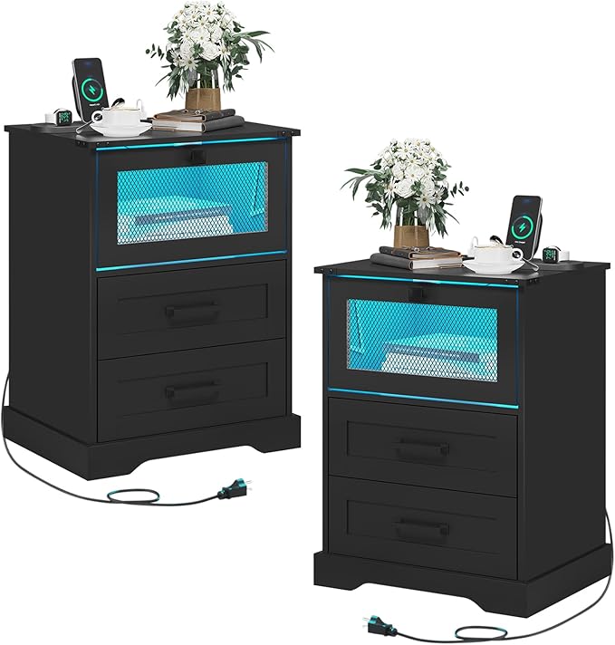 Hasuit Night Stand Set of 2 by Hasuit