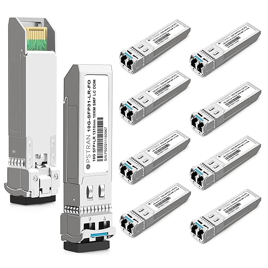 OPSTRAN 10GBASE-LR SFP+ Optical Transceiver Module, Duplex LC SMF, 10 Pack by OPSTRAN