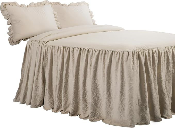 Lush Decor Ruffle Skirt Bedspread Set - Image 7