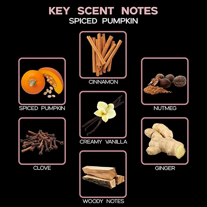 LOVSPA Reed Diffuser Set, Spiced Pumpkin Scented Oil Diffuser - Image 9