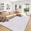 Faux Fur Rug 6x9 Plush Washable Area Rugs by ORINOVA