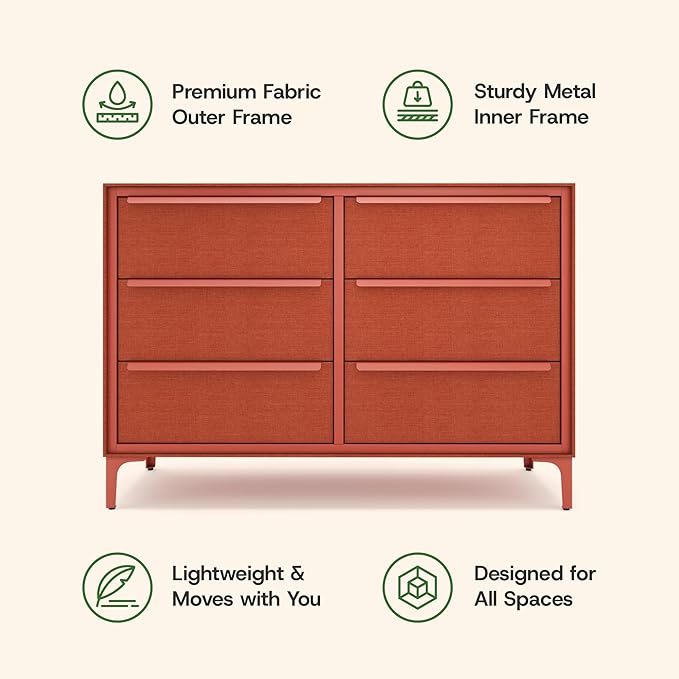 Naima Premium Fabric Dresser - Image 7