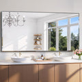 CILIBER Beveled Bathroom Mirror, 30x60 Large Frameless Mirrors by CILIBER
