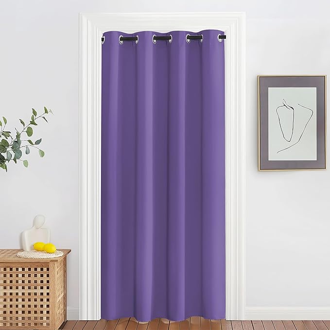 NICETOWN Blackout Doorway Curtain Drape 78 inch Long by NICETOWN
