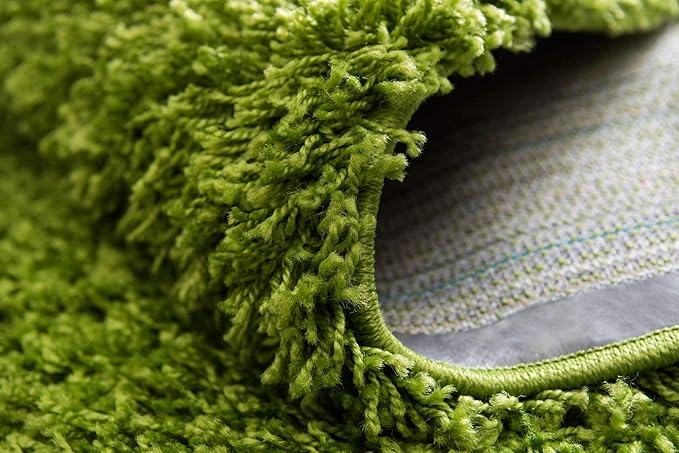 Unique Loom Solid Shag Collection Area Rug - Image 7