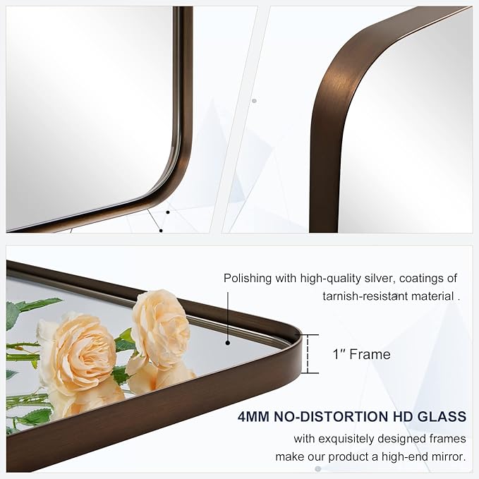 ANDY STAR Wall Mirror for Bathroom - Image 8