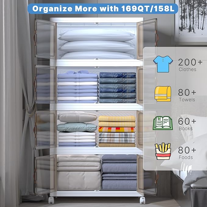 Extra Large Stackable Storage Bins - Image 7